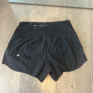 Lululemon High rise black shorts 2